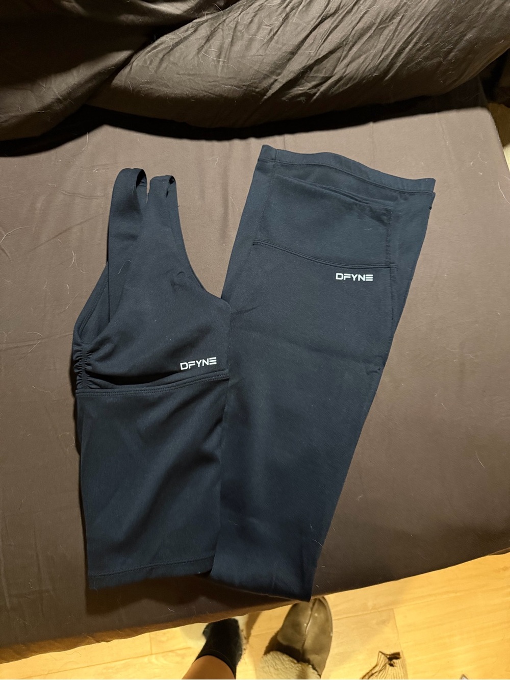 Dfyne Hannah Pearson Tank Top and Leggings Set